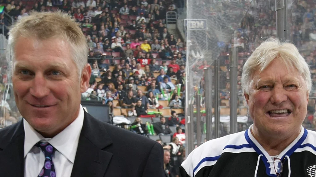 Bobby et Brett Hull, duo père-fils légendaire de la NHL