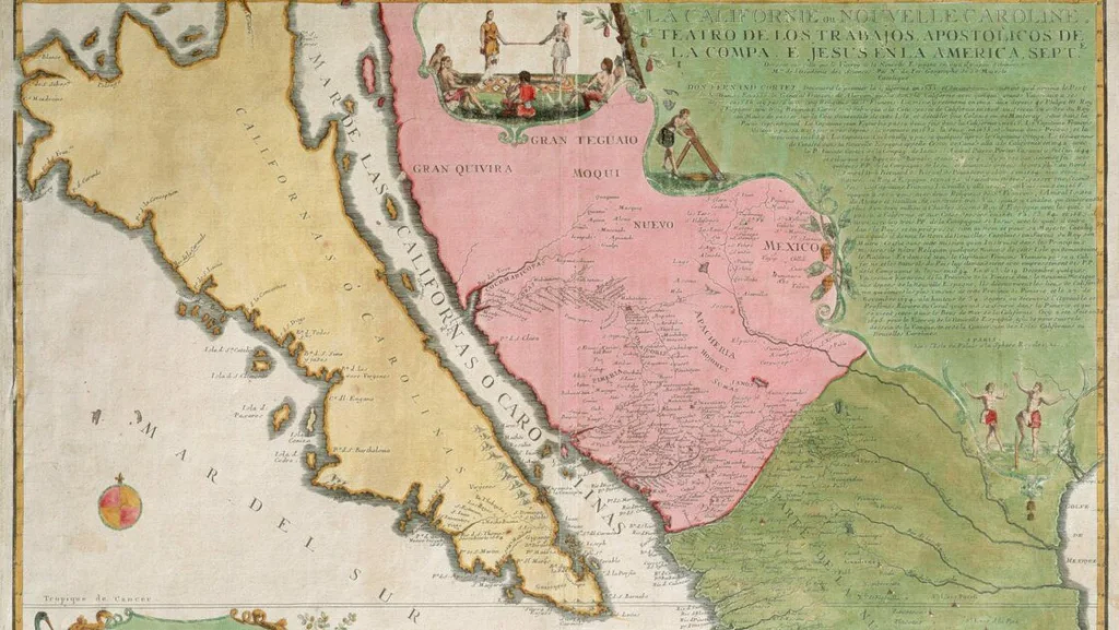 Erreurs majeures en cartographie: la Californie île imaginaire