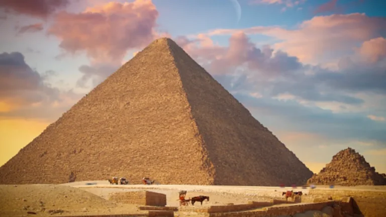 Exploration virtuelle de la Grande Pyramide de Gizeh par des scientifiques