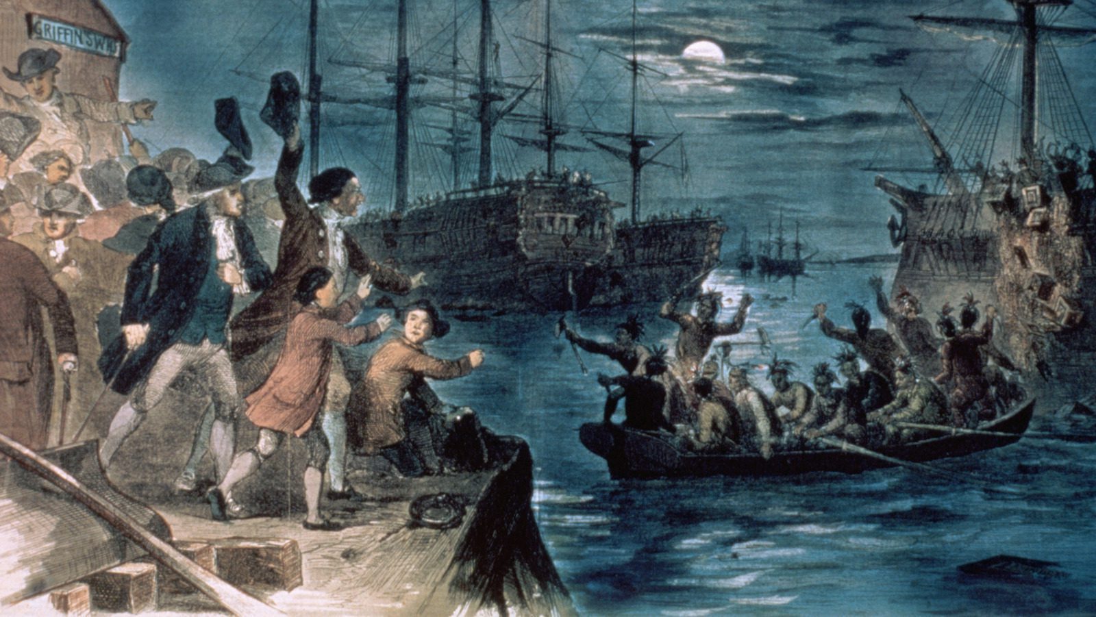 George Washington et l'appui au Boston Tea Party - Histoire