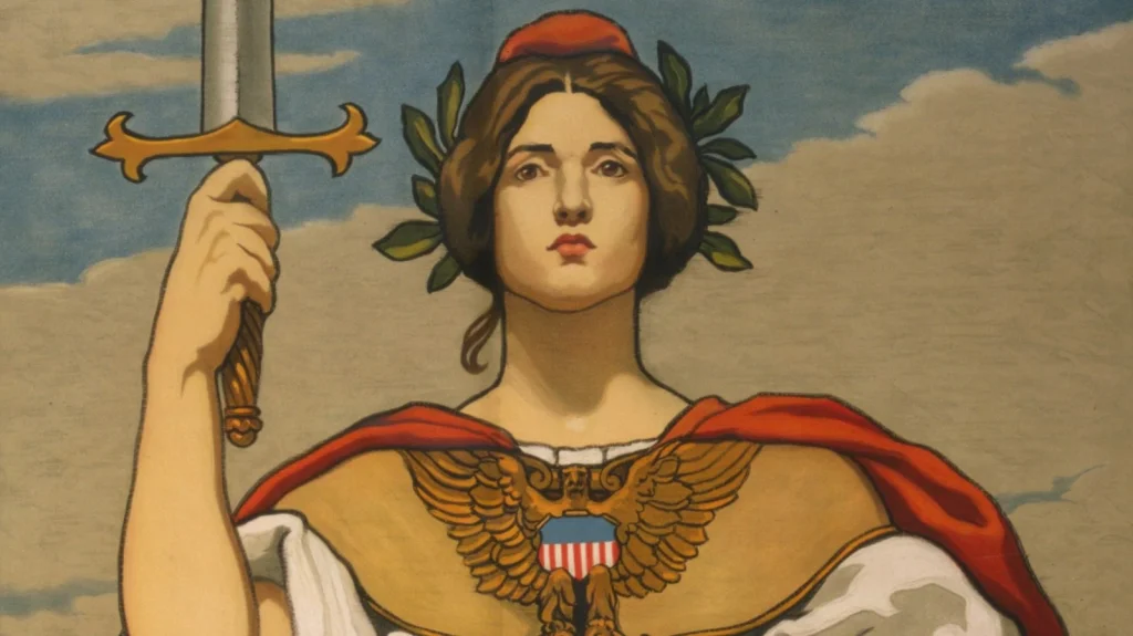 Lady Columbia, Premier Symbole d'Espoir des États-Unis