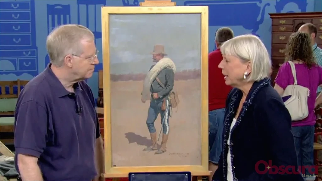 Le sort du tableau coûteux de Frederic Remington après l'émission