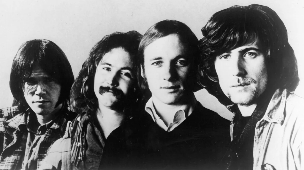 L'histoire complexe de Crosby, Stills, Nash & Young