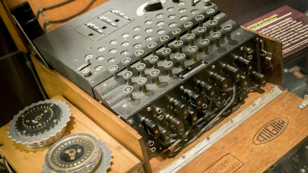 Fonctionnement réel de la machine Enigma de l'Allemagne nazie