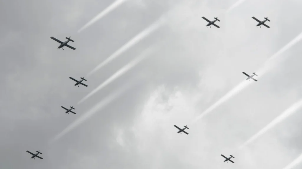 Manipulation météo par avions dans les nuages, l'acte scientifique