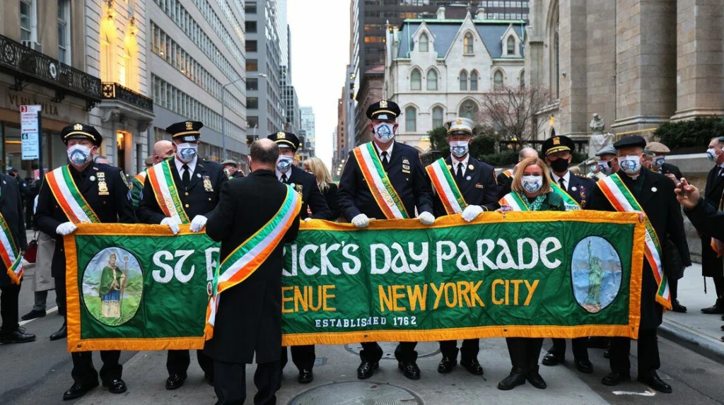 Première Parade de la Saint-Patrick aux USA Histoire et Origine