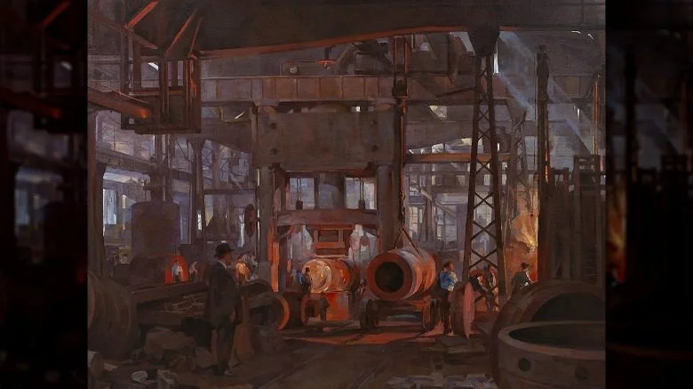 Usine de munitions de la WWI