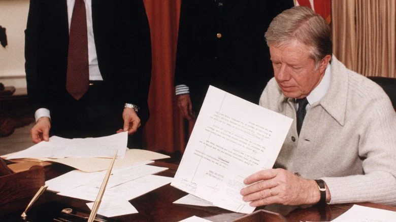 jimmy carter at prayer service