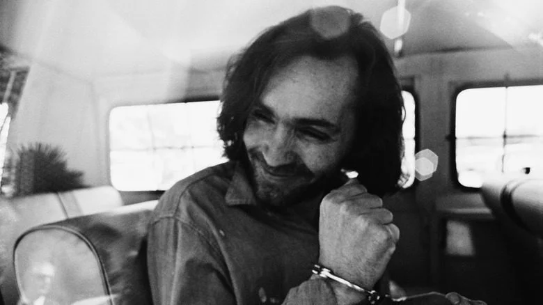 Charles Manson smiling