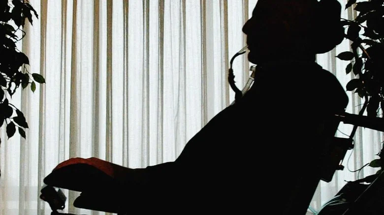 Christopher Reeve wheelchair silhouette