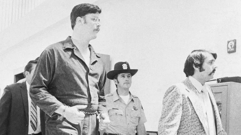 Edmund Kemper being escorted by police