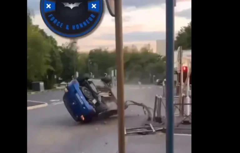 Accident à Torcy : un véhicule se retrouve sur le toit après un refus d&rsquo;obtempérer