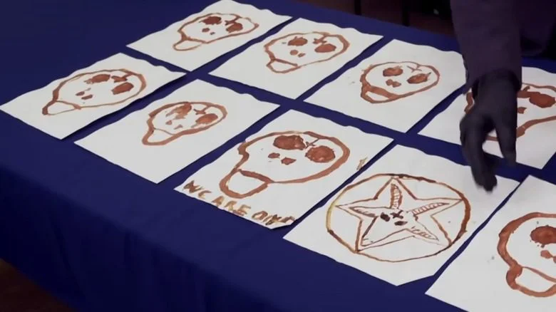 israel keyes skull paintings