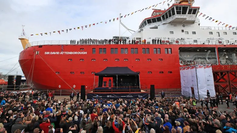 RSS David Attenborough ceremony