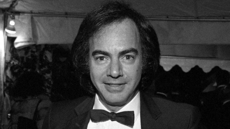 Neil Diamond performing 1980s
