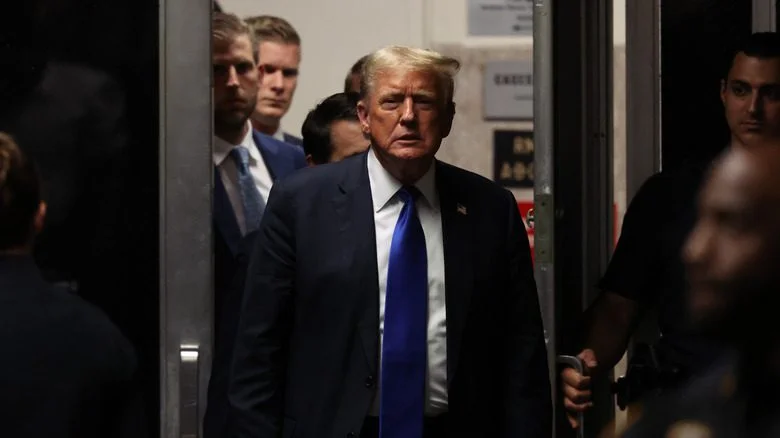 donald trump court doors