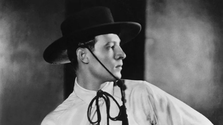 Rudolph Valentino in gaucho costume