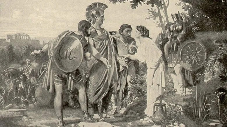 Tarpeia trahant Rome illustration