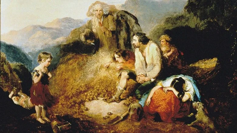 Tableau représentant le mildiou de la pomme de terre