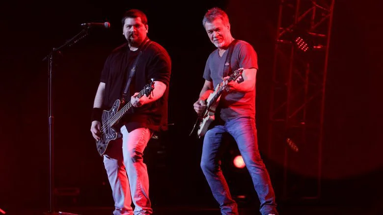 Wolfgang performing Eddie Van Halen