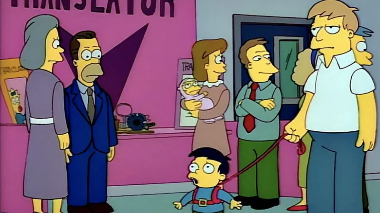 Herb montrant son traducteur pour bébés