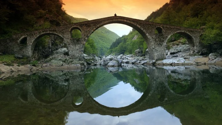 Pont du Diable près d'Ardino, Bulgarie