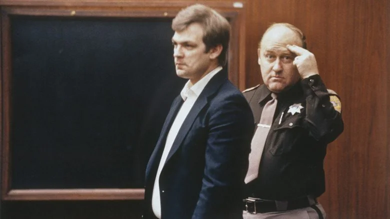 Jeffrey Dahmer, garde de sécurité, salle d'audience