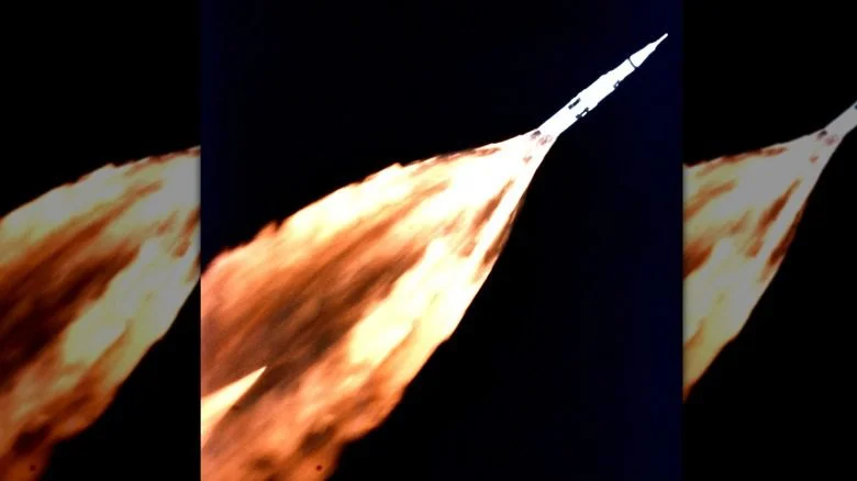 Apollo 6 fusée en vol