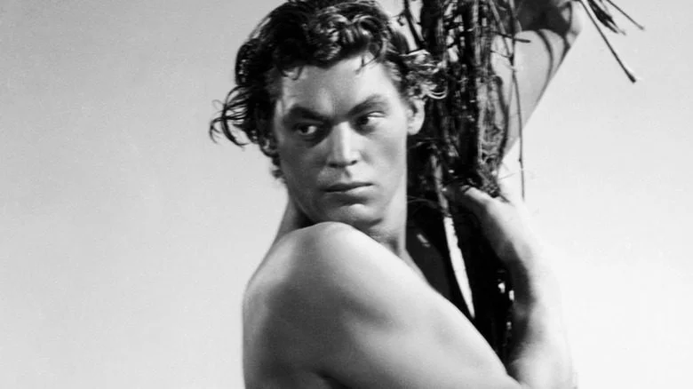 Johnny Weissmuller en Tarzan
