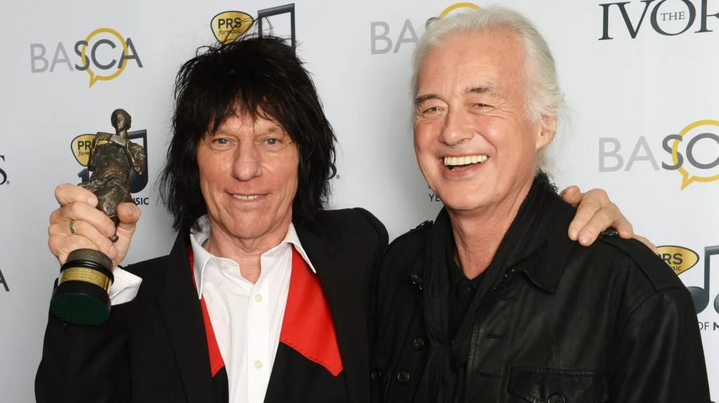 La véritable histoire de l'amitié entre Jimmy Page et Jeff Beck