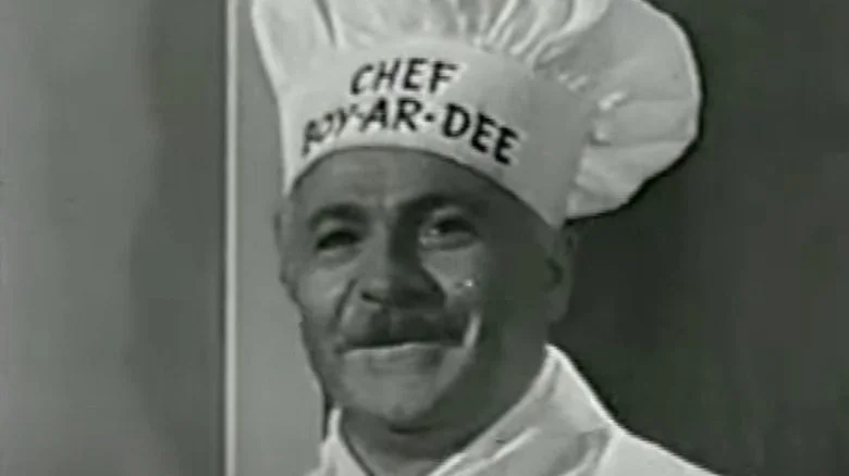 Chef Boyardee dans une publicité