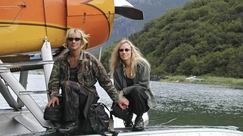 Timothy Treadwell and Aimee Huguenard