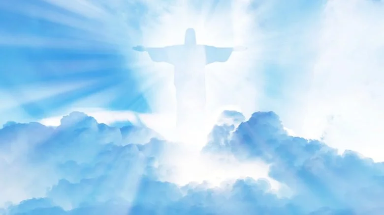 Jésus revenant dans les nuages
