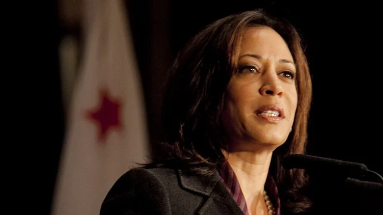 Kamala Harris sur scène