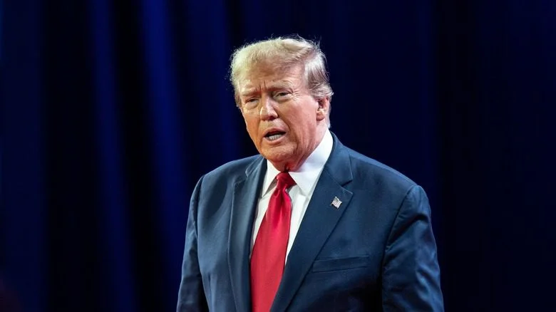 Donald Trump s'exprimant au CPAC