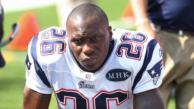 Phillip Adams glaring