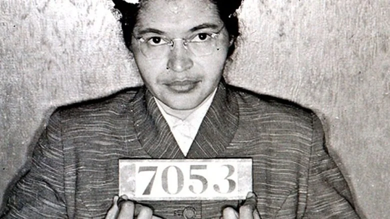 photo d'identité de Rosa Parks en 1955