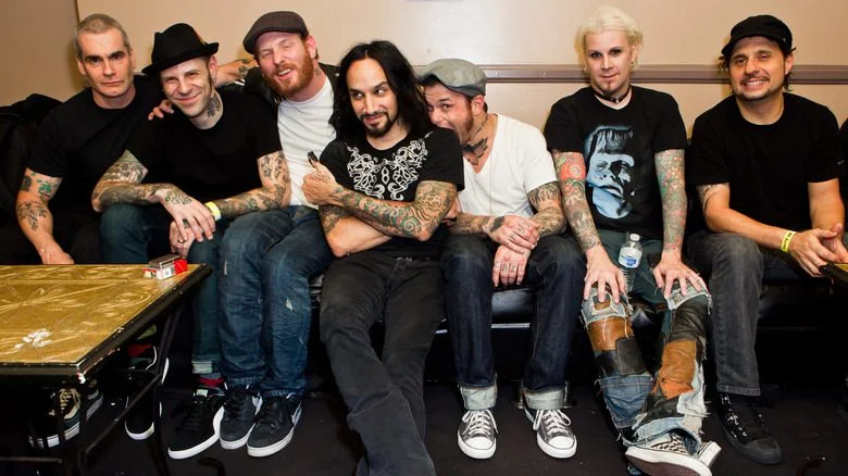 Corey Taylor et Jason Christopher au bar