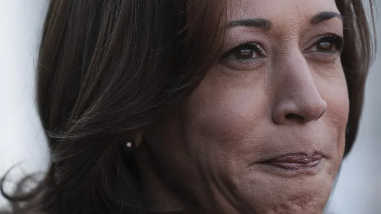 Close up of Kamala Harris