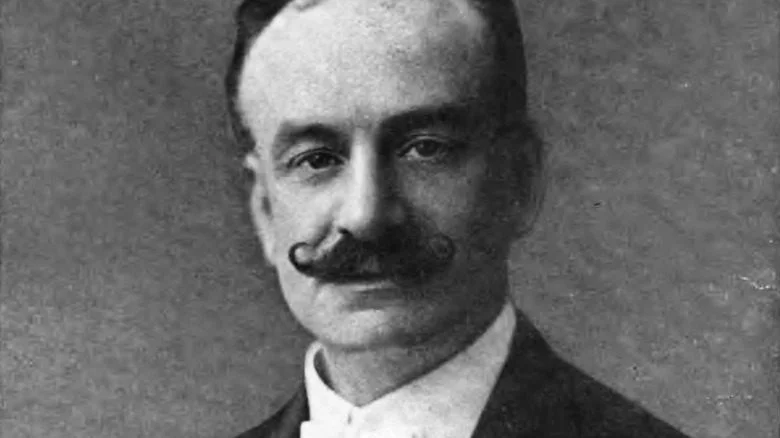 Un portrait du magicien Carl Hertz