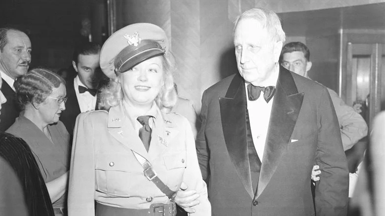William Randolph Hearst et Marion Davies lors d'un événement