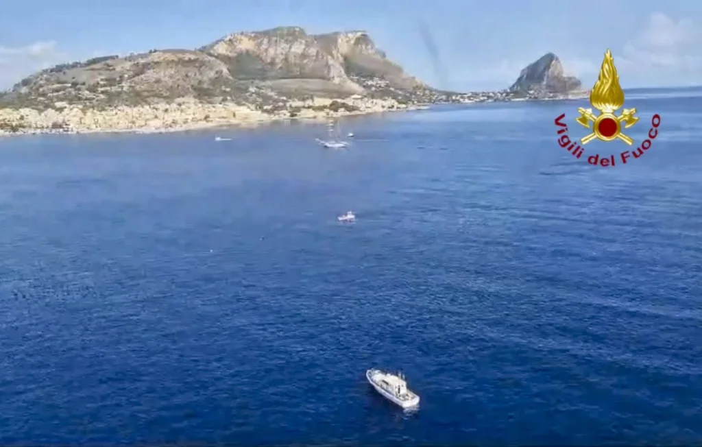 Naufrage tragique en Sicile : 1 mort et 6 disparus après une trombe marine