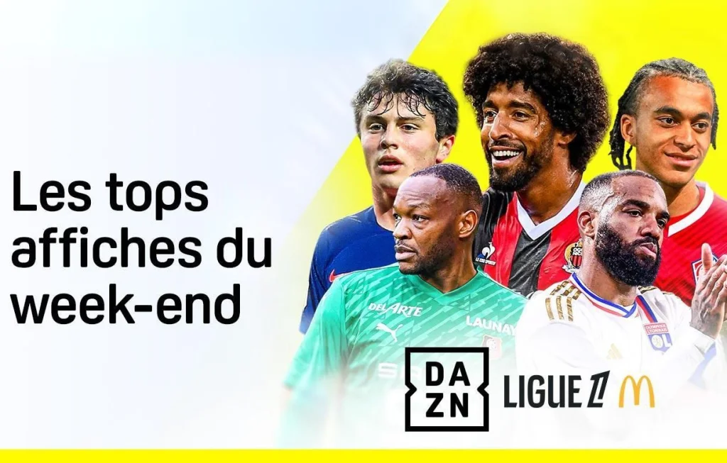 Regardez la 3ème journée de Ligue 1 McDonald's en exclusivité sur DAZN