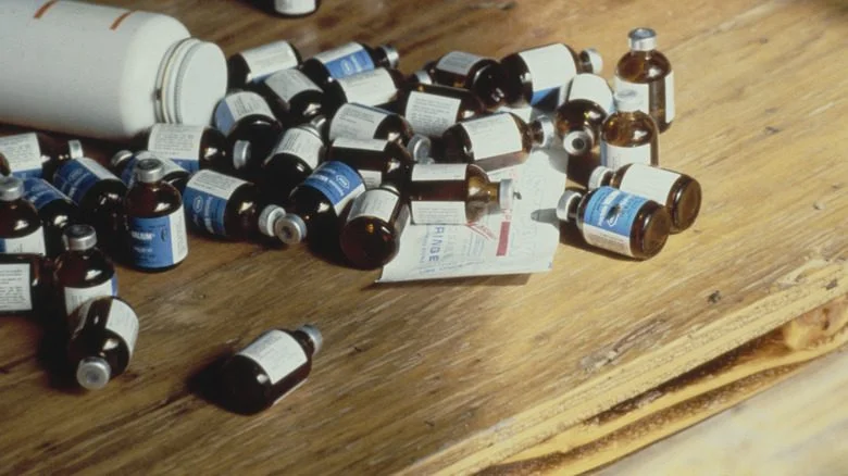 Bouteilles de valium de Jonestown