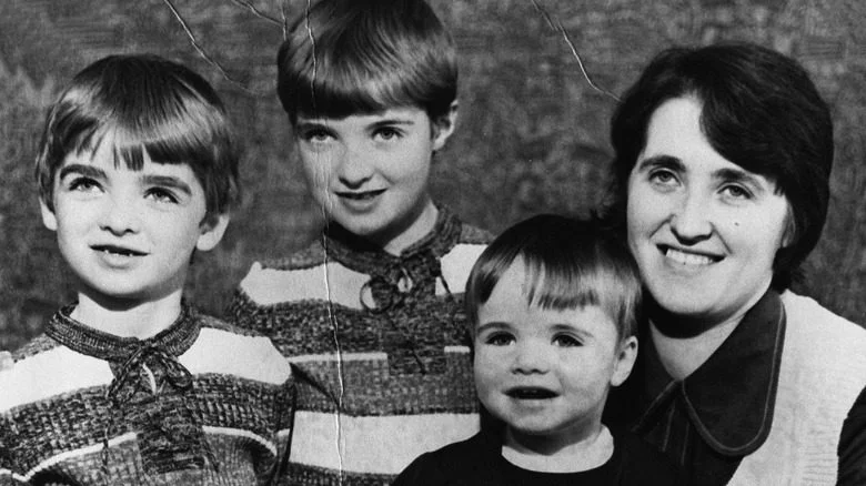 Photo des frères Gallagher jeunes