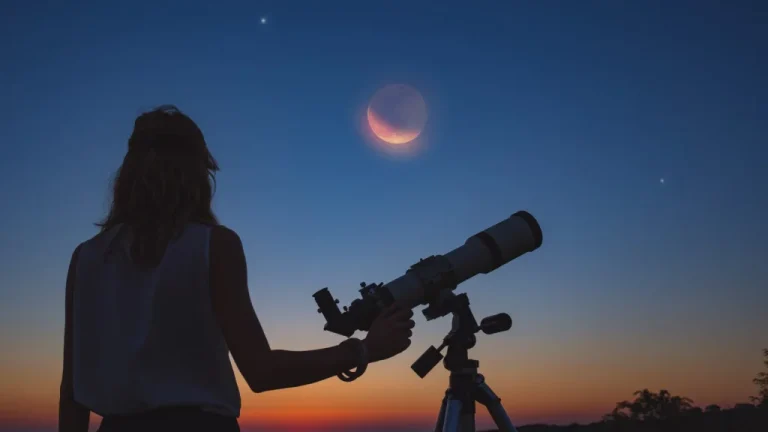 Pourquoi le soleil et la lune semblent-ils avoir la même taille ?