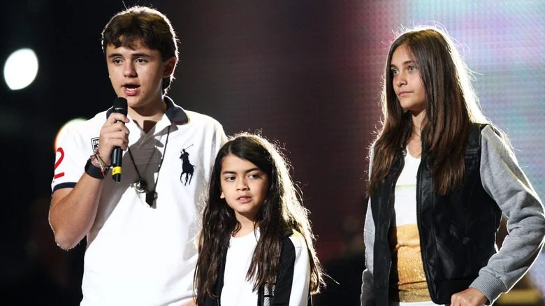 Les enfants Jackson sur scène