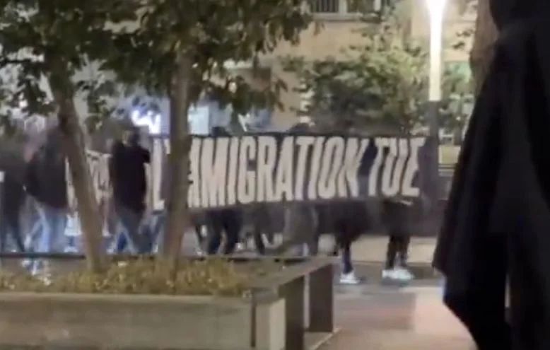 Manifestation d'extrême droite à Lyon : slogans anti-immigration
