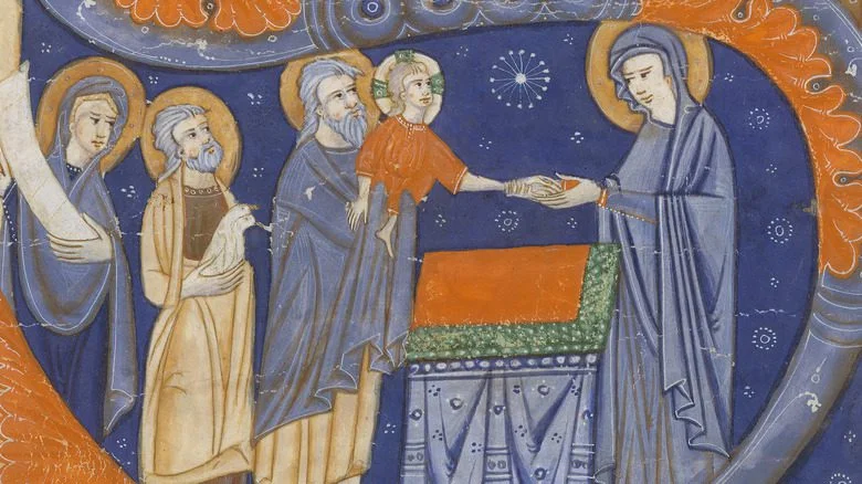 détail d'un manuscrit médiéval