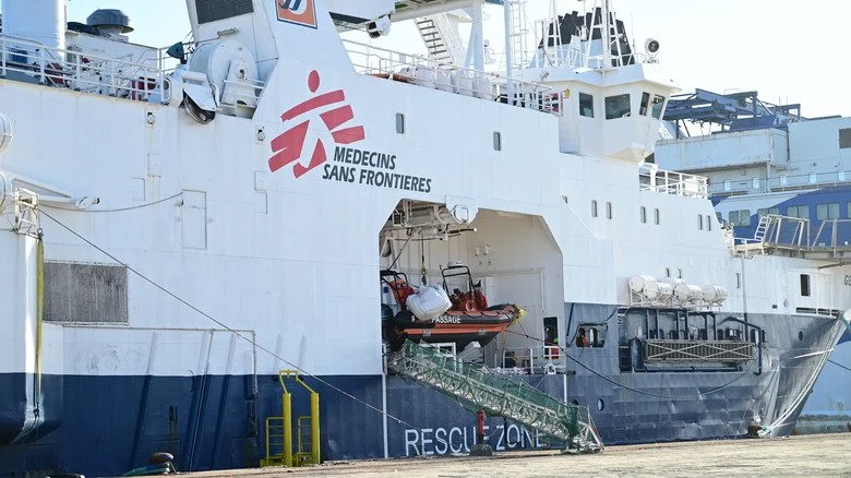 Navire de Médecins Sans Frontières